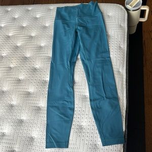 Teal Lululemon Align leggings (size 2)